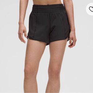 lululemon Black Hotty Shorts